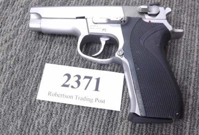 Smith & Wesson 9mm model 5906 Stainless Exc Refinish Satin Trigger, Hammer