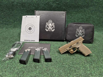 Springfield Hellcat Pro FDE PENNY START 0.01