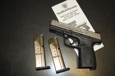 Smith & Wesson SD9VE 9mm 4" with TWO 10 Round MAGS Semi Auto Pistol SD 9 VE