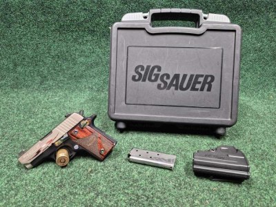 Sig Sauer P238 Tribal 380 Auto LOW MILES PENNY START 0.01