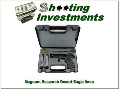 Magnum Research Baby Desert Eagle IWI 9mm 3.64” Pistol LNIC w Extra Mags