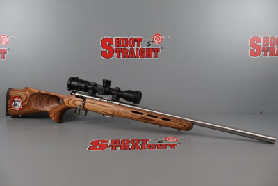 Savage Mark II .22LR 21.00"bbl Thumbhole Stock STS w/Nikon Scope