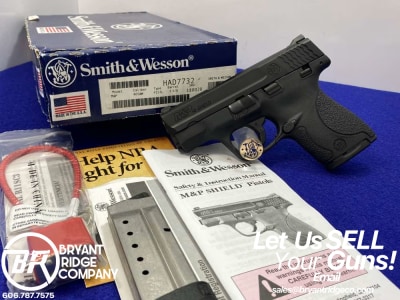 Smith Wesson M&P40 Shield .40 S&W Black 3.1" *SLIM SUBCOMPACT CARRY PISTOL*