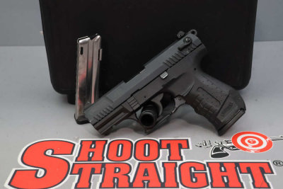 Walther P22 3.42" .22 LR w/Case