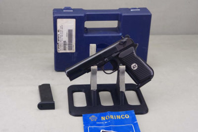 Norinco Type 54 9mm 4 1/2'' Blue with Box Manual & 2 Magazines 99%