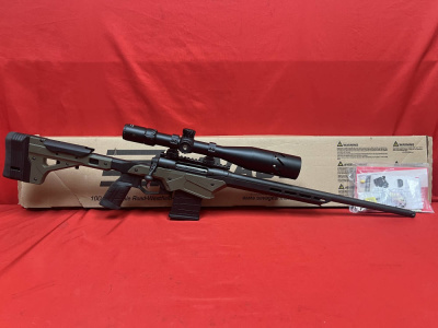 Preowned Savage AXIS II .243 Win. 22" BBL MDT Chassis 5-30x Discovery Scope