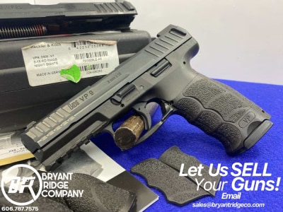 2014 Heckler & Koch VP9 Black 4.09" *RELIABLE GERMAN MANUFACTURED PISTOL*