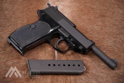 German Bundeswehr Walther P1 Like P.38 9mm 5" Semi-Auto Pistol 1981 ATF C&R