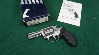Excellent S&W Smith Model 60 60-4 38 38spl 3" Stainless 1¢ Start