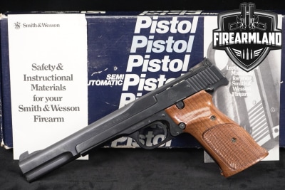 1985 Smith & Wesson S&W Model 41 22LR 7" Interchangeable Barrel System