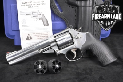 Smith & Wesson S&W Model 686-6 357 Magnum 6" Stainless M686 +ORIG CASE