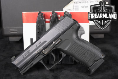 2006 Heckler & Koch P2000 V3 H&K P-2000 40S&W Germany +4 MAGS, ORIG CASE