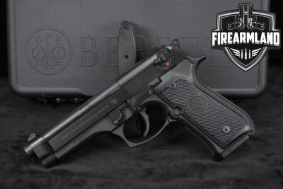 Beretta 92FS 9mm 4.9" Full-Size DA/SA 92-FS M9 +2 MAGS & ORIG CASE