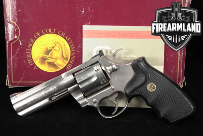 DESIRABLE 1989 Colt King Cobra Original Production 357 Magnum 4" V-Frame