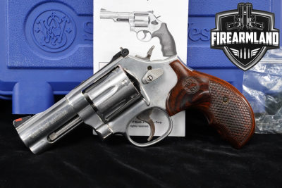 Smith & Wesson S&W Model 686-6 Plus Deluxe 357 Mag 3" Full-Lug +ORIG CASE