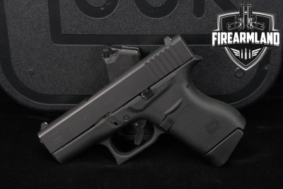 Glock 43 G43 AUSTRIA Slimline 9mm 3.41" +2 MAGS & ORIG CASE