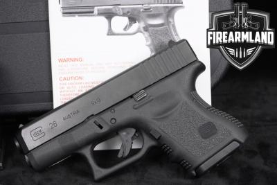 Glock 26 Gen3 G26 Gen 3 9mm+2 MAGS & ORIG CASE