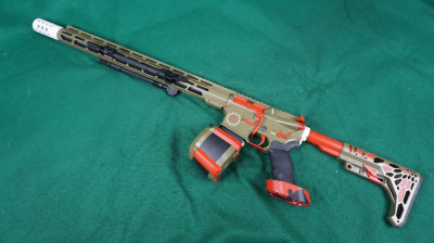 2 of 2 Custom Left Hand Anderson Matched Pair AR15 5.56mm 20" 1¢ Start