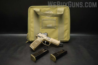 FN Herstal FNX-45 Tactical w/Holosun HS507C optic Semi-Auto Pistol 45ACP