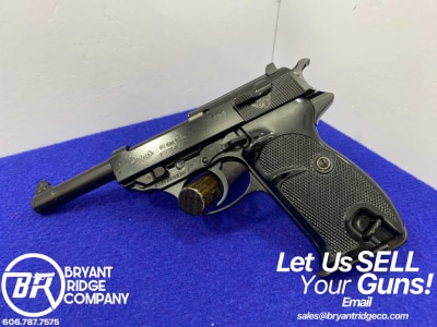 1978 Walther P1 9mm Blue 5" *SURPLUS BUNDESWEHR SEMI-AUTOMATIC PISTOL*