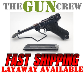 Mauser BYF P08 P.08 German Luger 9mm 1941 WWII C&R All Matching Layaway