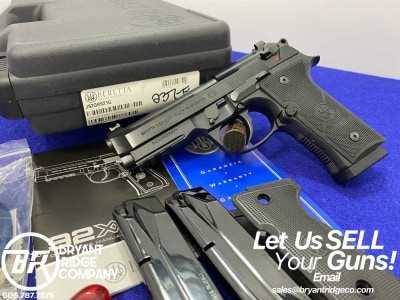 Beretta 92X 9mm 4.25" Black *DEFENSIVE COMPACT PERFECT SEMI-AUTO*