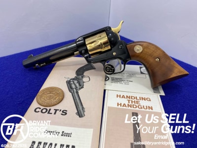 1970 Colt Single Action Frontier Scout .22LR *MISSOURI SESQUICENTENNIAL*