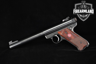 1990-91 Ruger Mark II Government Target Model 22LR 6.875" Blued Mark2