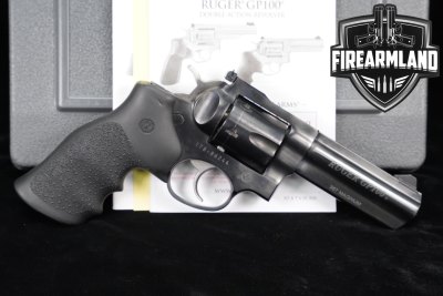 Ruger GP100 357 Magnum 4" Blued GP-100 Full-Lug Heavy Target +ORIG CASE