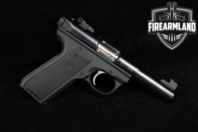 2010 Ruger 22/45 Mk III Target 22LR 4" Bull 2245 MKIII Mark 3 Optics-Ready