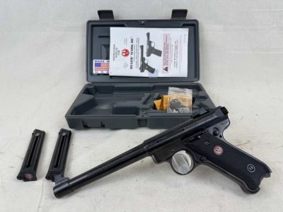 Ruger Mark III Target (Model 10106) .22LR Semi Auto Pistol NEAR NEW ! 1¢