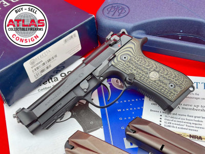 WILSON COMBAT / BERETTA 92G BRIGADIER TACTICAL 9MM - PRISTINE IN BOX