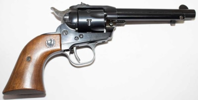 Ruger Single-Six Convertible "3-Screw" Old Model 22 LR/ 22 WMR 5 1/2" RSS5X