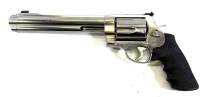 Smith & Wesson 500 5 RD Revolver 500 S&W Magnum Stainless 8" Barrel Comp