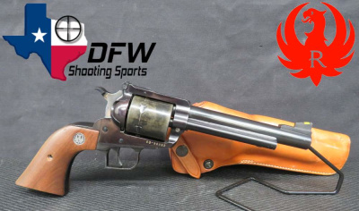 RUGER NEW MODEL SUPER BLACKHAWK CLINTON RIVER CUSTOM .44MAG MFG:1981 PENNY!