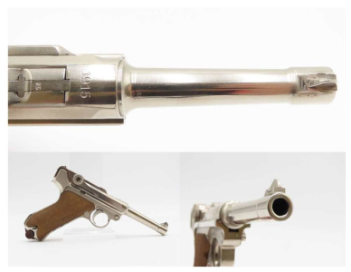 1915 Dated WORLD WAR I Imperial German LUGER P.08 PISTOL DWM 9x19mm C&R WWI