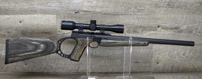 Browning Buck Mark Target Rifle .22 LR Laminate 18" Bull  Barrel Simmons Sc