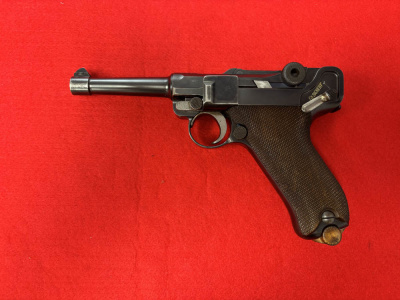 DWM 1908 German P08 Luger 9mm 4" 1x Mag WWI Imperial Officer Commercial
