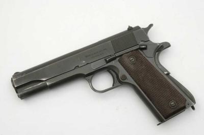 WW2 Remington Rand 1911A1 .45 acp. 1943 mfg. w/Ithaca Slide 1911 Ex! NO RES
