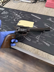 HARD To Find Red Letter Older Ruger Single Action Revolver 22LR 22 3 Screw