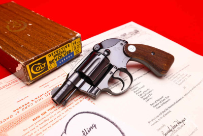 1964 Colt Detective Special .38 Special 2" Factory Blue AS NEW CONDITION!