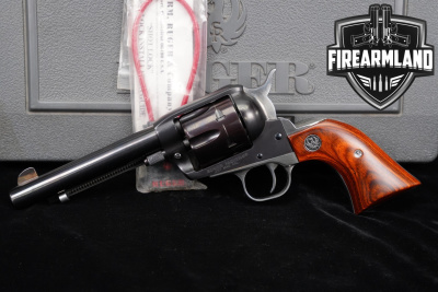 1999 Ruger Vaquero 357 Magnum 5.5" Two-Tone Blued & Silver +ORIG CASE