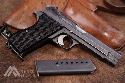 Sharp! Swiss Military SIG Model P49 P210 9mm 4 3/4" Semi-Auto Pistol C&R