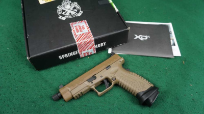 Springfield XDM Elite OSP Optics Ready FDE 9mm 5" Threaded 1¢ Start