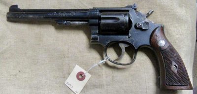 Smith & Wesson K-22 Masterpiece .22 LR 1950 Revolver .01 NO RESERVE