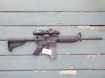 Anderson AM-15 AR-15 5.56 Rifle With LPVO Scope!