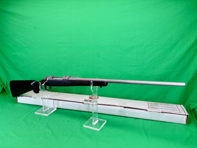 Ruger M77 Hawkeye .338 Win Mag 24” Matte Stainless IN BOX Synthetic Stock