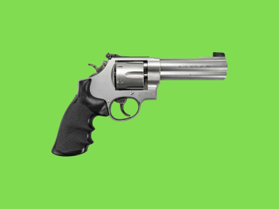 S&W 625-4 45 CAL Model of 1989 Revolver Stainless 5"-Penny Start No Reserve