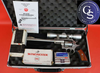 *Ruger Super Redhawk .44Magnum w/accessories- EXC COND!