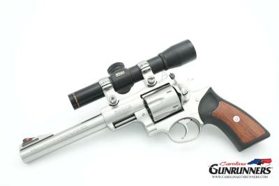 2000 Ruger Super Redhawk .44 Magnum 7.5" Stainless Nikon UCC Revolver